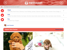 'nettepet.com' screenshot