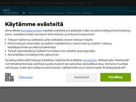 'nettivaraosa.com' screenshot