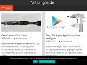 'netzangler.de' screenshot