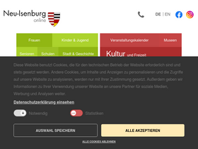 'neu-isenburg.de' screenshot