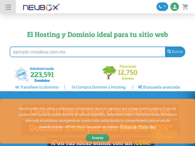 'neubox.com' screenshot