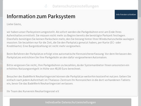 'neuharlingersiel.de' screenshot