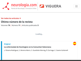 'neurologia.com' screenshot