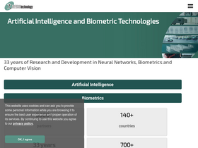 'neurotechnology.com' screenshot
