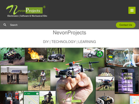'nevonprojects.com' screenshot