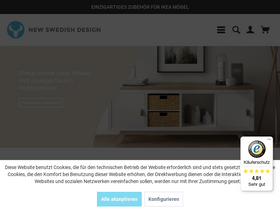 'new-swedish-design.de' screenshot
