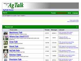 'newagtalk.com' screenshot
