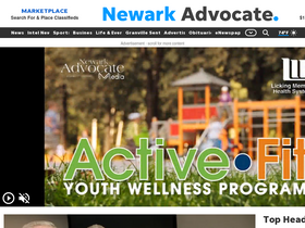 'newarkadvocate.com' screenshot