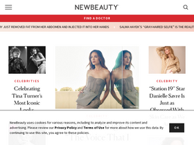 'newbeauty.com' screenshot