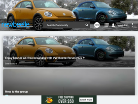 'newbeetle.org' screenshot