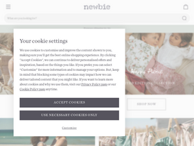 'newbiestore.com' screenshot