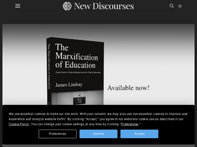 'newdiscourses.com' screenshot