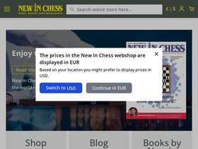 'newinchess.com' screenshot