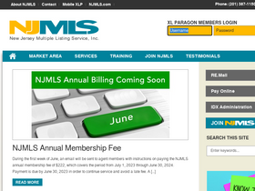 'newjerseymls.com' screenshot