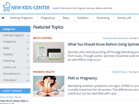 'newkidscenter.org' screenshot