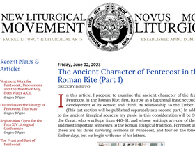 'newliturgicalmovement.org' screenshot