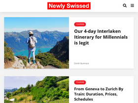 'newlyswissed.com' screenshot
