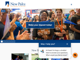 'newpaltz.edu' screenshot