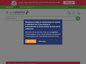 'newpharma.nl' screenshot