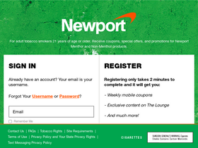 'newport-pleasure.com' screenshot