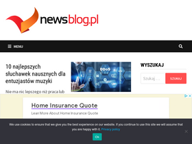 'newsblog.pl' screenshot