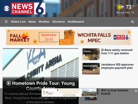 'newschannel6now.com' screenshot