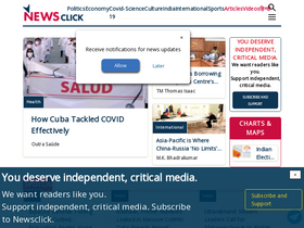 'newsclick.in' screenshot