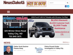 'newsdakota.com' screenshot