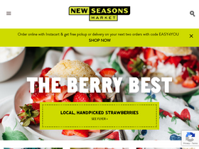 'newseasonsmarket.com' screenshot