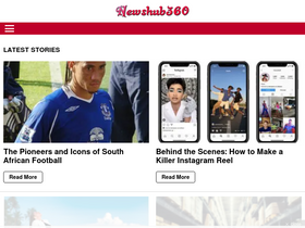 'newshub360.net' screenshot