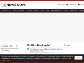 'newsnow.it' screenshot