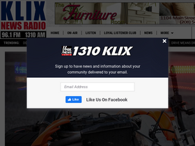 'newsradio1310.com' screenshot