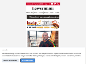 'newsrimini.it' screenshot
