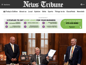'newstribune.com' screenshot