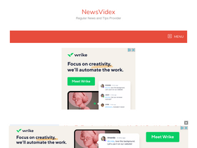 'newsvidex.com' screenshot
