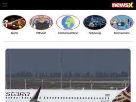'newsx.com' screenshot