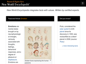 'newworldencyclopedia.org' screenshot