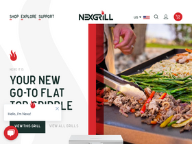 'nexgrill.com' screenshot