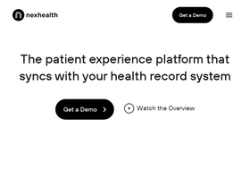 'nexhealth.com' screenshot