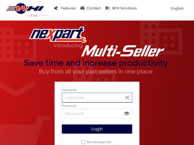 'nexpart.com' screenshot