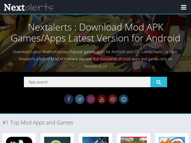 'nextalerts.com' screenshot
