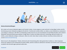 'nextbike.de' screenshot