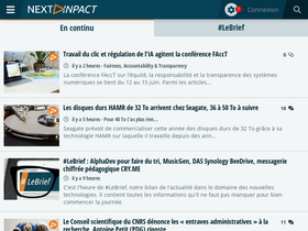 'nextinpact.com' screenshot