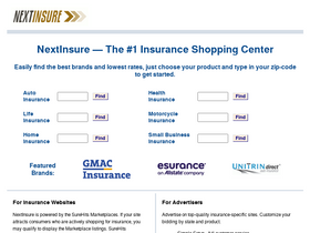 'nextinsure.com' screenshot