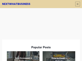 'nextwhatbusiness.com' screenshot
