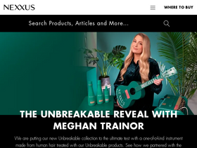 'nexxus.com' screenshot
