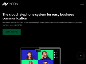'nfon.com' screenshot