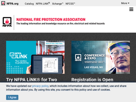 'nfpa.org' screenshot