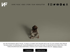 'nfrealmusic.com' screenshot