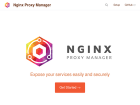 'nginxproxymanager.com' screenshot